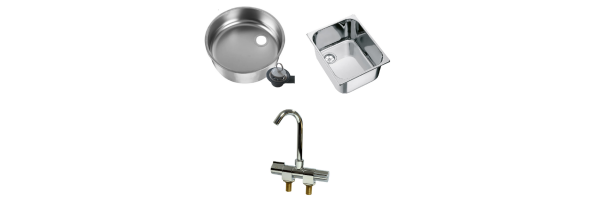 Sinks and taps