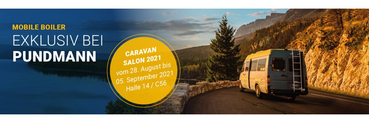 CARAVAN SALON 2021 - Besuchen Sie Pundmann auf dem Caravansalon 2021
