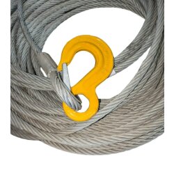 STAHLSEIL 20 mm × 50 m, mit Haken