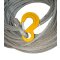 STAHLSEIL 20 mm &times; 50 m, mit Haken