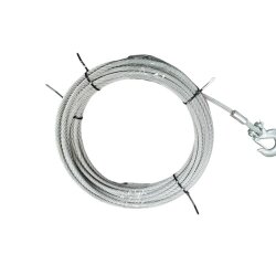 Stahlwindenseil FI 10 mm, 20 m, KH