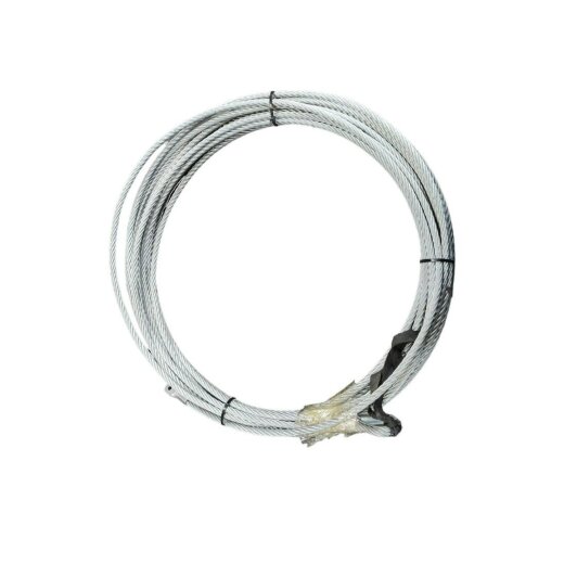 Stahlwindenseil FI 9,5 mm, 26 m, KH