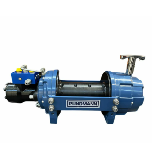 PUNDMANN - 35.6kN-PB-SM-H-EN1, 3632 kg, standard drum, hydraulic winch.