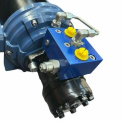 PUNDMANN - 35,6 kN-PB-SM-H-EN1, 3632 kg, Standardtrommel, hydraulische Seilwinde.