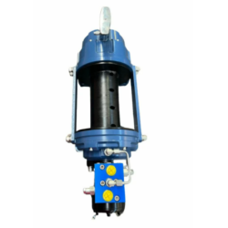 PUNDMANN - 35.6kN-PB-SM-H-EN1, 3632 kg, standard drum, hydraulic winch.