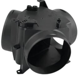 Y-shaped tee FI 60 x 60 x 60, adjustable with flap