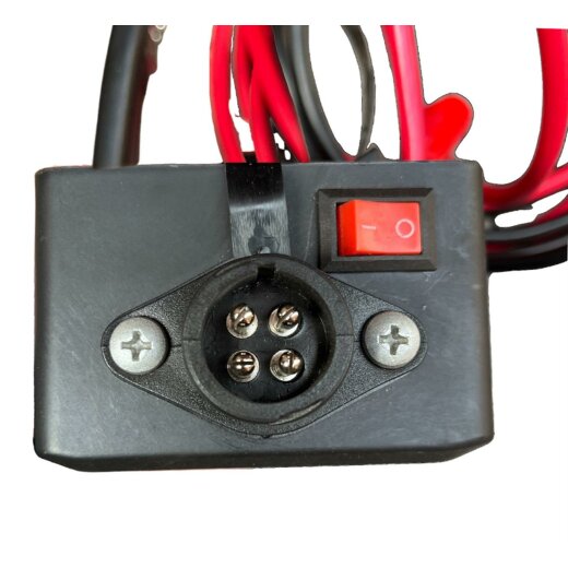 NOVAWINCH zestaw przekaźnika 12V z gniazdem pilota, obudową i wiązką przewod&oacute;w Control Box do wyciągarek