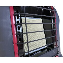 Mr Heater Portable Buddy mobilny grzejnik gazowy, adapter