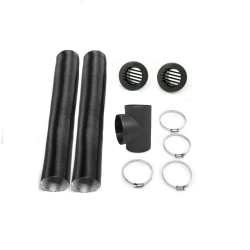 Warm air distribution kit 60/75/90 mm - 1m/2m/3m