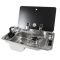 Small built-in gas hob with left-hand sink FL1324