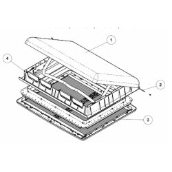 Manueller Antriebsmechanismus 10A20281K-3CF - passt zu...