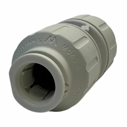 Straight Connector 15 mm John Guest | PEM0415W