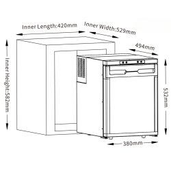 Pundmann FRIDGE 50l