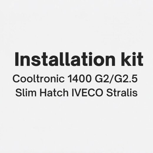 Zestaw montażowy Cooltronic 1400 G2/G2.5 Slim Hatch IVECO Stralis