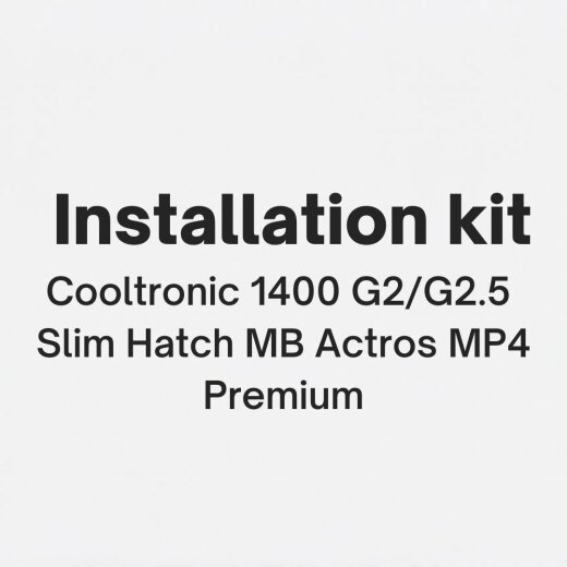 Mounting kit Cooltronic 1400 G2/G2.5 Slim Hatch MB Actros MP4 Premium