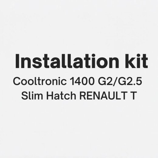 Zestaw montażowy Cooltronic 1400 G2/G2.5 Slim Hatch RENAULT T