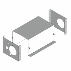 Abdeckung f&uuml;r Pundmann Therm Boiler AIR &amp; FLOW 10L, inox