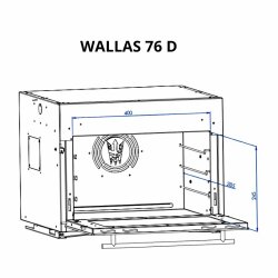 WALLAS 76D &ndash; 12V Diesel Convection Oven