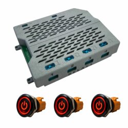 boilerCONTROL mit drei Tastern