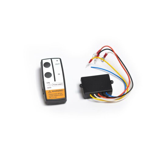 Universelle Funk-Fernbedienung f&uuml;r elektrische Seilwinden, 12V/24V