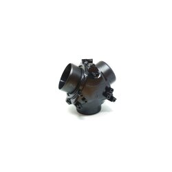 Y-shaped tee without control valve
